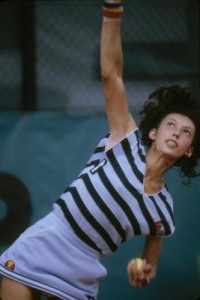 Commentator Frank Deford says that no conversation about grunting in womens tennis is complete without mentioning 1978 French Open Champion Virginia Ruzici.