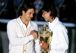 A year ago Rafael Nadal defeated Roger Federer in a classic Wimbledon final. Now that he is back for the U.S. Open, will Nadal be able to regain the top perch from Federer.