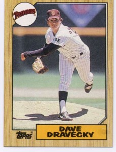 In eight seasons with the Padres and Giants, Dave Dravecky went 64-57 with a 3.13 ERA. He allowed only one run in 25 innings pitched in postseason play.