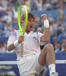 Jimmy Connors was never one to hide his emotions.