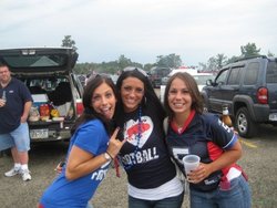 The author is convinced that the best female fans in the NFL reside in Buffalo.