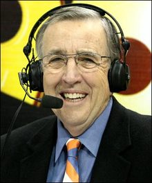 Like many broadcasters, Brent Musberger has a bag fool or one liners and cliches.