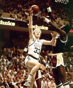 Watching old highlights of Larry Bird helps illustrate just how amazing a player he was.