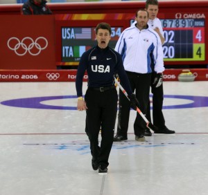 Meeting Olympic medalist Pete Fenson was a thrill for curling's Southern gentleman.