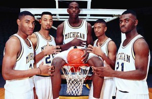 Michigan's "Fab Five" made an improbable NCAA Tournament run in 1992.