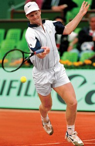 Jim Courier was one of few Americans to succeed on the red clay in Paris.