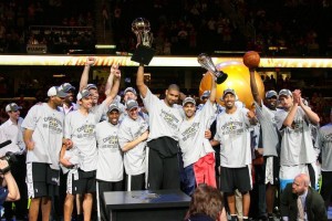 The San Antonio Spurs are the only small market team to win the NBA title since the start of the draft lottery in 1985.