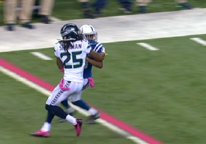 New emphasis should reduce the ability of Richard Sherman to hold defenders downfield.