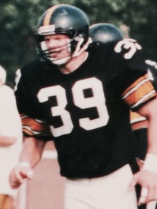 Thane Ritchie was a member of the Pittsburgh Steelers and Chicago Bears during two years as part of the NFL.