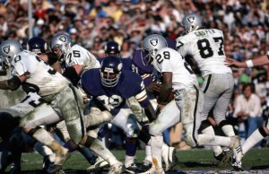 Clarence Davis rushed for 137 yards to help the Oakland Raiders win Super Bowl XI.