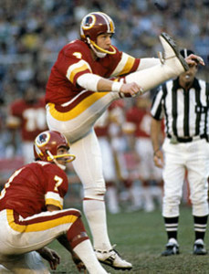 Mark Moseley was the NFL MVP in 1982.
