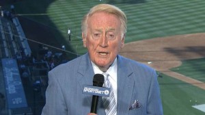Vin Scully has been an icon since announcing his first major league game in 1950.