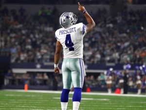 Rookie Dak Prescott has impressed with his tremendous poise and ability.