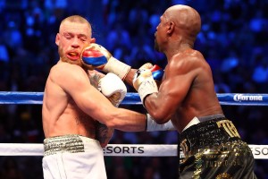 Conor McGregor took most of the big hits during his battle with Floyd Mayweather.