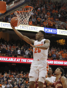 Tyus Battle is a strong all-around player for the Orange.