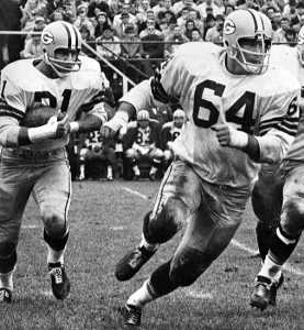 Jerry Kramer was a key part of the famous Packer power sweep.