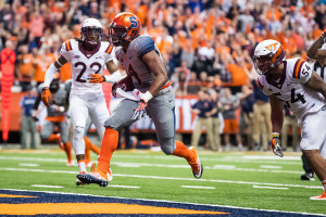Dontae Strickland gives Syracuse experience at running back.