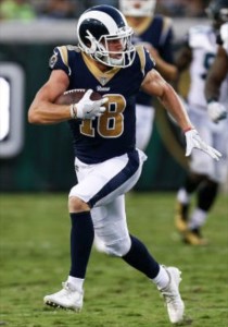 Cooper Kupp emerged as a key receiving threat for the Rams as a rookie.