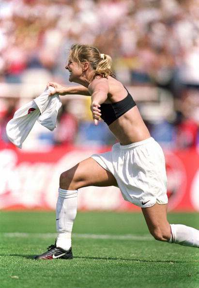 brandi chastain | Sports Then and Now